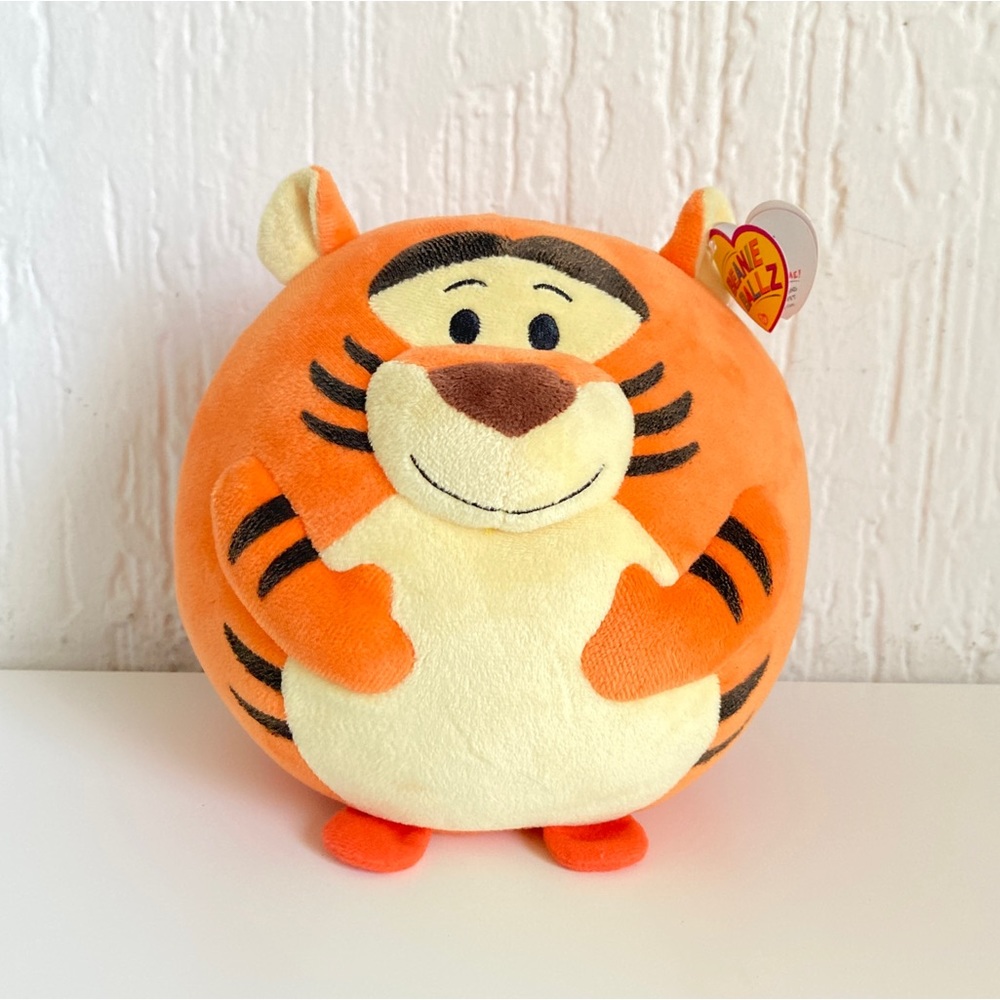 TY Beanie Ballz Collection Disney Tigger Stuffed Animal Plush Toy